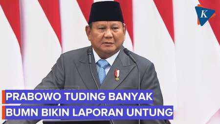 Prabowo: Banyak BUMN Tak Produktif, Rugi Terus Tapi Laporan Untung, Ngarang Aja!