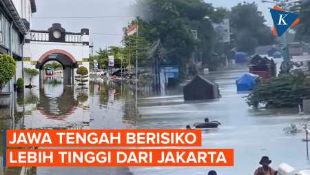 Lebih Parah dari Jakarta, Pantura Jateng Alami Penurunan Muka Tanah…