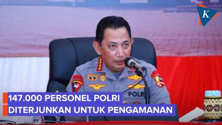 Tinjau Katedral Jakarta, Kapolri Pastikan Pengamanan Misa Malam Natal