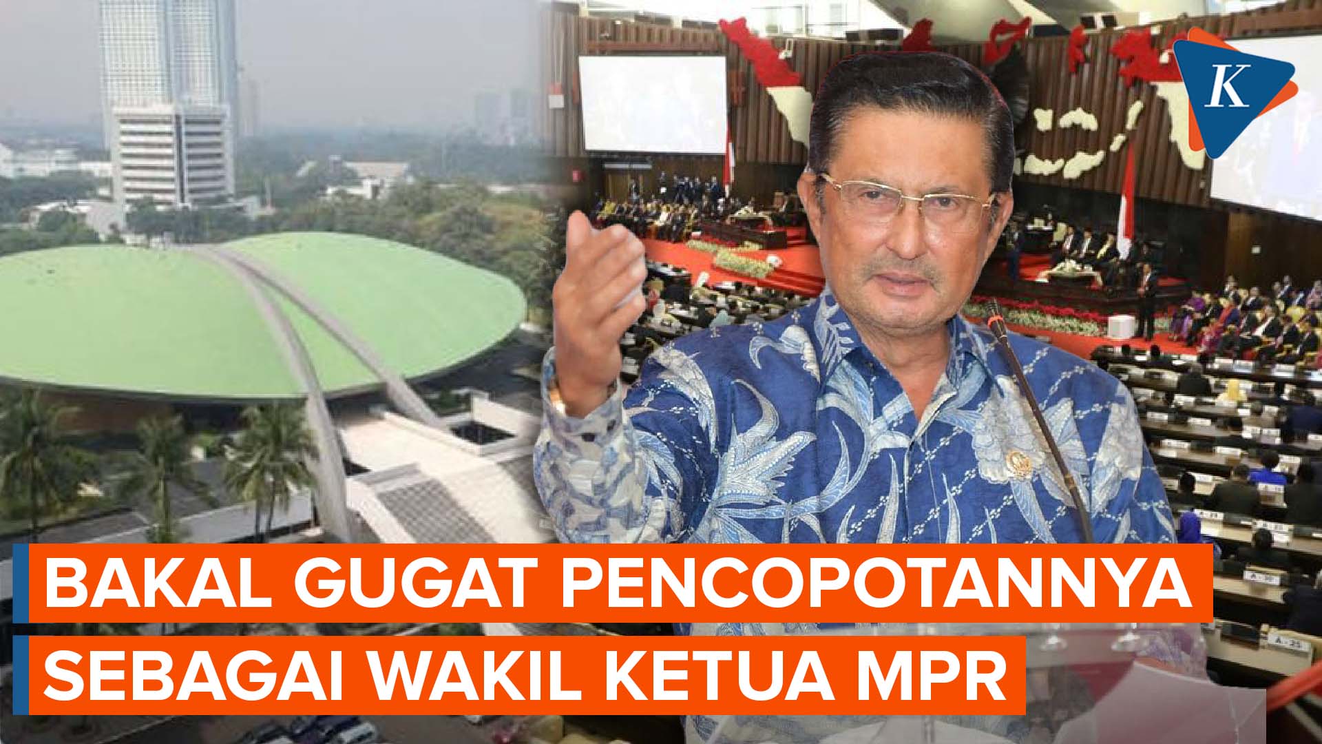 Fadel Muhammad Anggap Pencopotannya Sebagai Wakil Ketua MPR Inkonstitusional