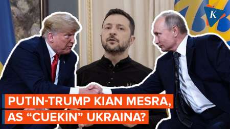 Kremlin Klaim Putin-Trump Bakal Tingkatkan Hubungan Bilateral, AS “Cuekin” Ukraina?