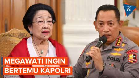 Lagi-lagi Ingin Bicara Sama Kapolri, Megawati: Saya Mau Ketemu Aja Gak Berani