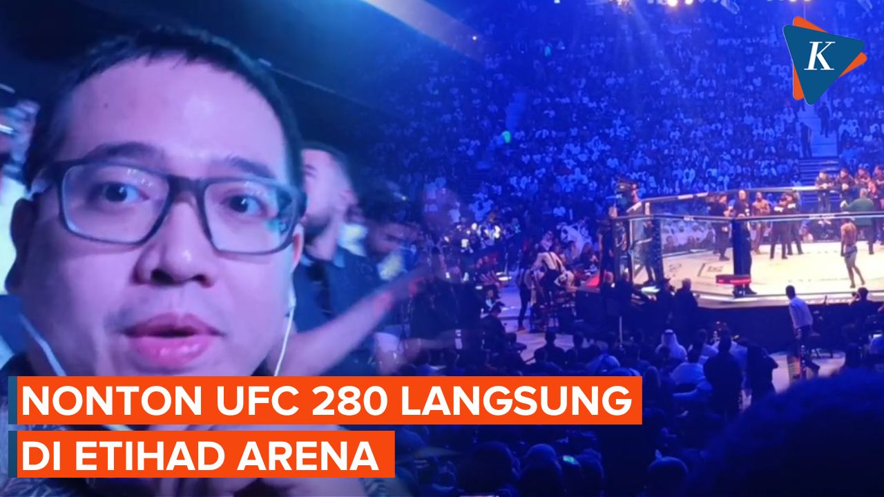 Sensasi Nonton Langsung UFC 280 di Etihad Arena, Riuh Penonton Sambut Kemenangan Belal Muhammad