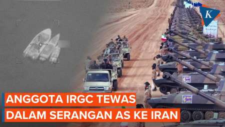 Serangan AS Ke Iran Tewaskan Satu Anggota IRGC
