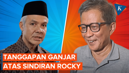 Tanggapan Ganjar atas Sindiran dari Rocky Gerung