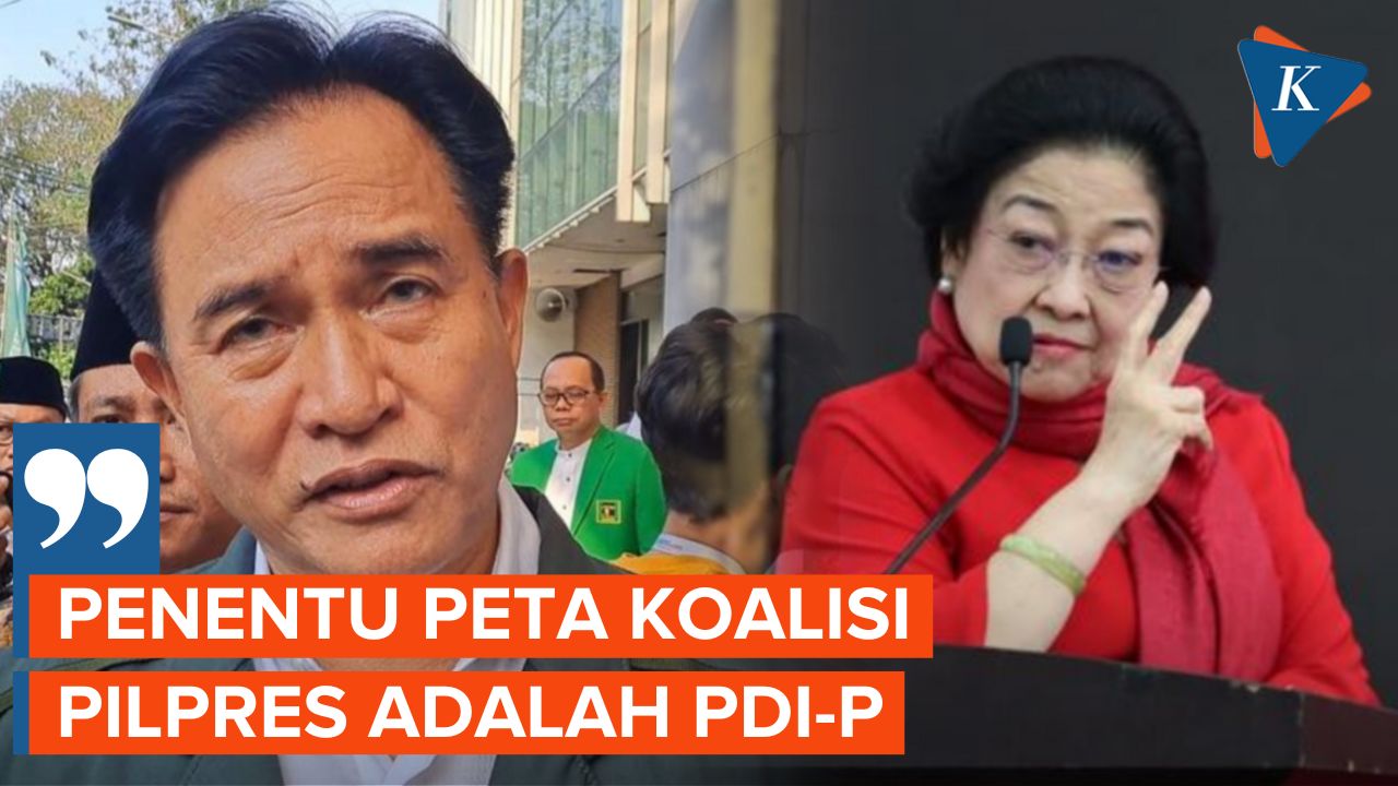 Yusril: Setelah Megawati Umumkan Capres, Baru Peta Koalisi Terbentuk
