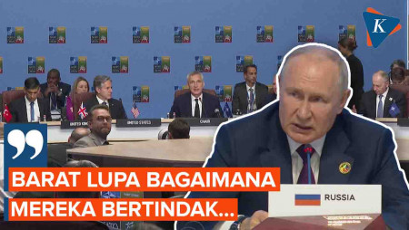 Dari Irak hingga Suriah, Putin Uraikan Keterlibatan Barat yang Berakhir Kacau