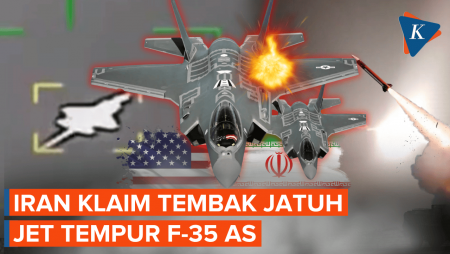 Iran Klaim Tembak Jatuh Jet Tempur F-35 AS Lagi, Pilot Disebut Tak Selamat