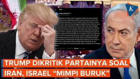 Iran-AS Menuju Kesepakatan: Israel Bisa Dilanda "Mimpi Buruk", Trump Dikritik Partainya Sendiri