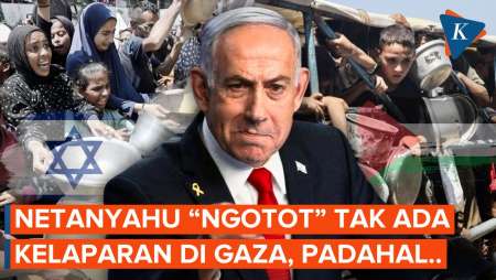 85 Anak Gaza Meninggal akibat Malnutrisi, Netanyahu: Tak Ada Kelaparan