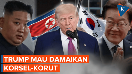 Belum Berhasil Akhiri Perang Rusia-Ukraina, Trump "Pede" Mau Damaikan Korsel-Korut