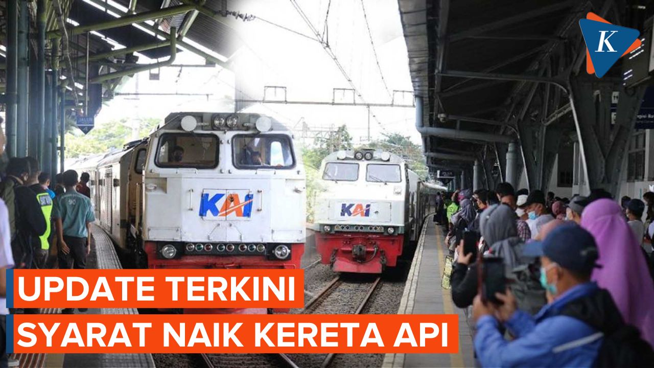 Syarat Naik Kereta Api Terbaru Mulai 19 Desember 2022