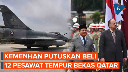 Bangganya Prabowo Beli Jet Bekas Qatar