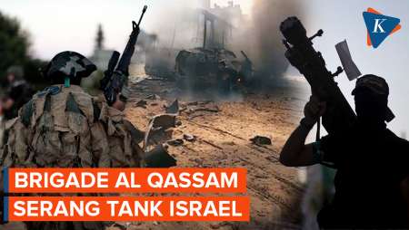 Brigade Al Qassam Serang Tank Merkava, Pukul Mundur Tentara Israel
