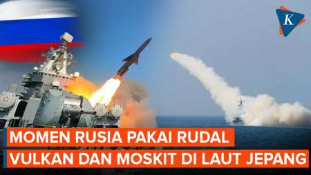 Rusia Luncurkan Rudal di Laut Jepang, Kerahkan 40 Kapal Perang dalam Latihan Militer