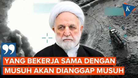 Peringatan Tegas Iran, Siapa Pun Yang Kerja Sama Dengan AS-Israel Dianggap Musuh