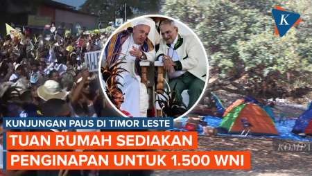  Disiapkan 1.500 Penginapan, Ribuan WNI ke Timor Leste Ikut Misa Akbar Paus