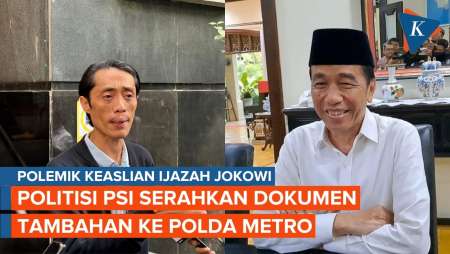 Politisi PSI Serahkan 2 Flash Disk soal Tuduhan Ijazah Palsu Jokowi