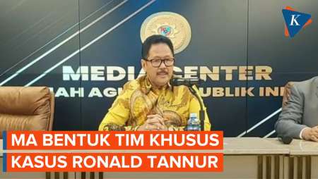 [FULL] MA Bentuk Tim Khusus Periksa Hakim Kasus Ronald Tannur