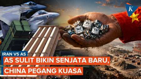 Perang Iran Kuras Senjata AS, Krisis Logam Tanah Jarang Bikin Sulit Produksi