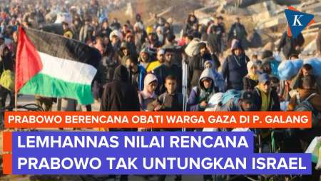 Rencana Warga Gaza Diobati di Pulau Galang, Lemhannas: Tak Untungkan Israel-AS
