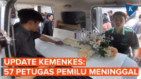 Data Kemenkes: 57 Orang Petugas Pemilu Meninggal per 17 Februari 2024