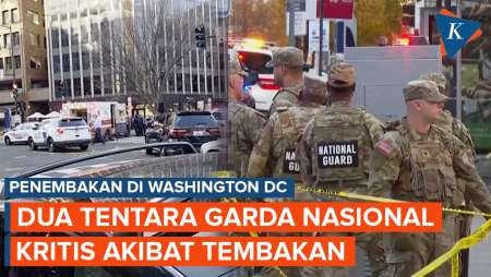2 Tentara Garda Nasional Ditembak Dekat Gedung Putih