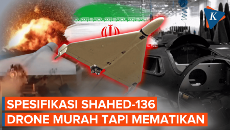 Kehebatan Shahed-136, Drone "Culun" yang Jadi Momok AS-Israel hingga Ukraina