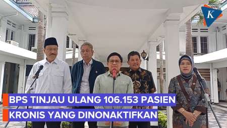 BPS Cek Ulang 106.153 Pasien Kronis BPJS Yang Dinonaktifkan