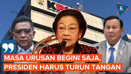 Megawati Soekarnoputri di Kongres PDI-P 