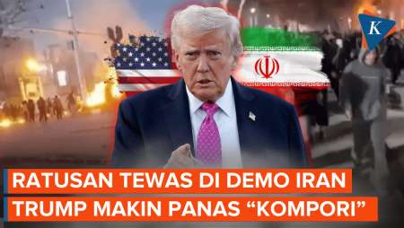 Demo Iran Semakin Mematikan, Trump Bikin Tambah Panas!