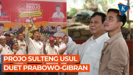 Projo Sulteng Usulkan Prabowo-Gibran di Pilpres 2024