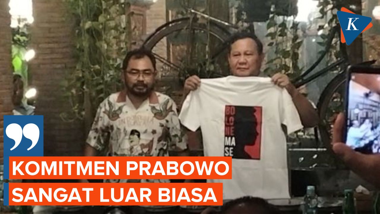 Kala Relawan Percayakan Kelanjutan Program Jokowi di Tangan Prabowo