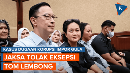 Jaksa Minta Hakim Tolak Eksepsi Tom Lembong 