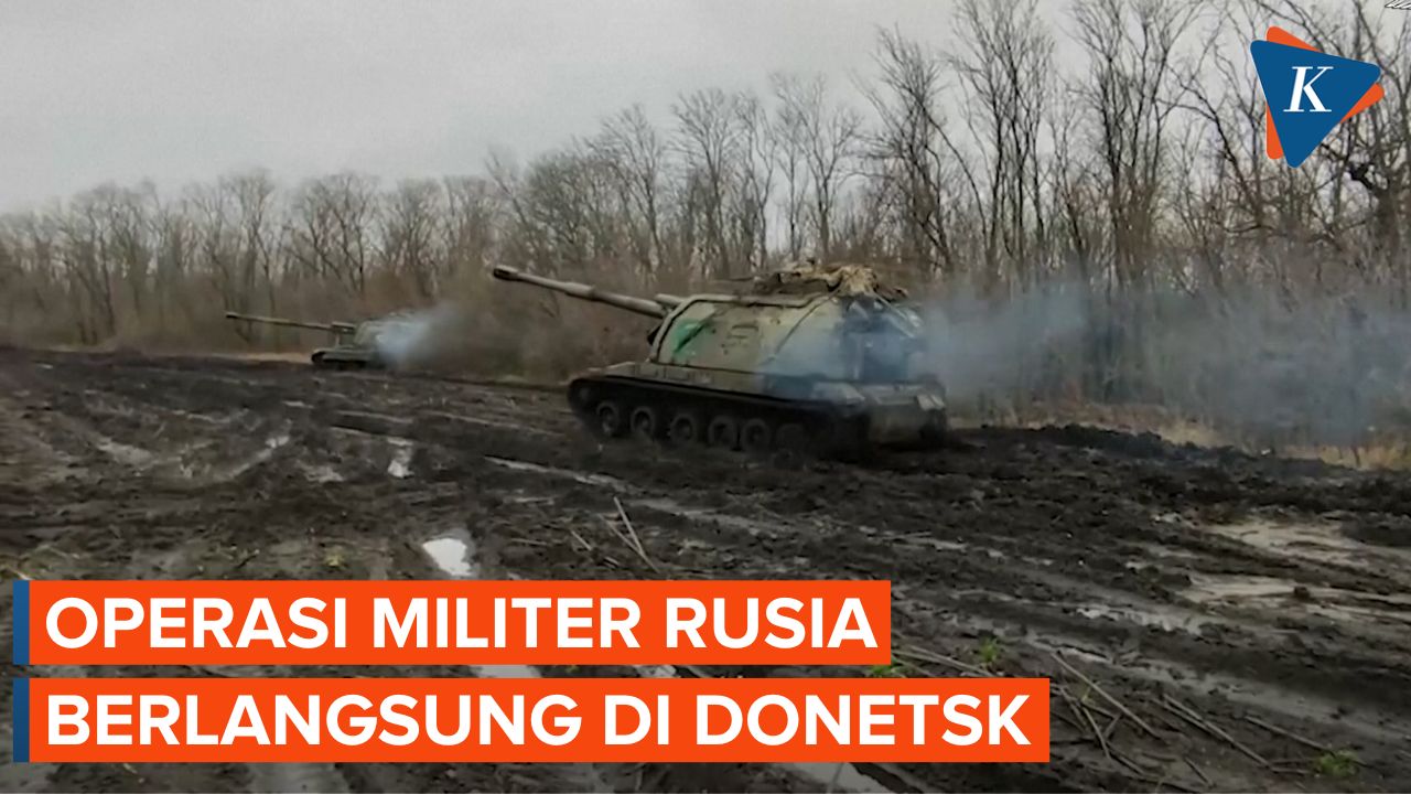 Rusia Kembali Lakukan Operasi Militer di Wilayah Donetsk