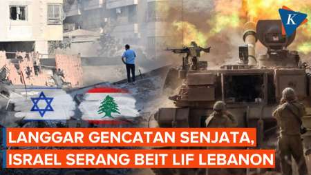 Israel Kembali Langgar Gencatan Senjata, Tewaskan 5 Orang di Beit Lif Lebanon