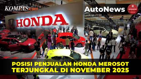 Honda Terjungkal, Posisi Penjualan Merosot Di November 2025