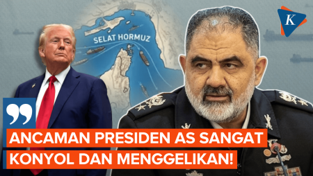 Trump Ancam Blokade Selat Hormuz, Iran: Sangat Konyol Dan Menggelikan!
