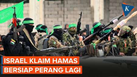 Israel Sebut Hamas Bersiap Kembali Berperang