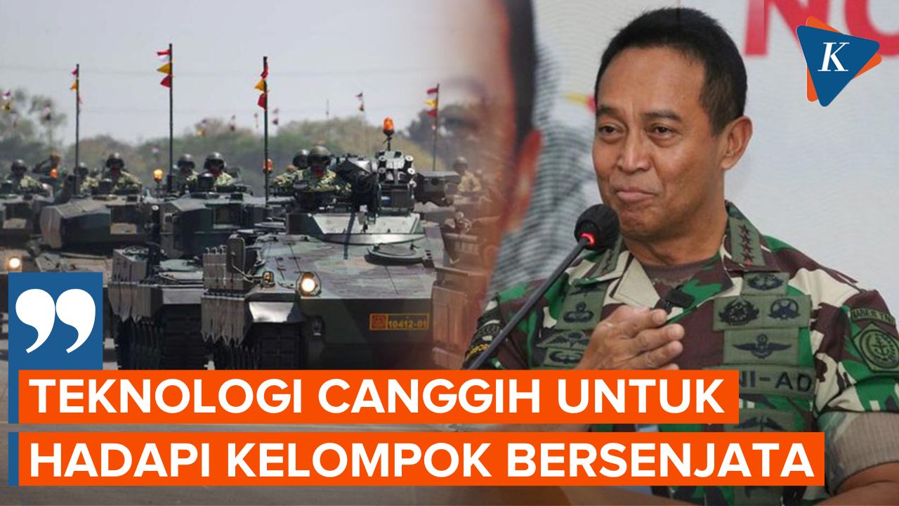 Andika Ingatkan TNI Harus Punya Teknologi Canggih untuk Hadapi KKB