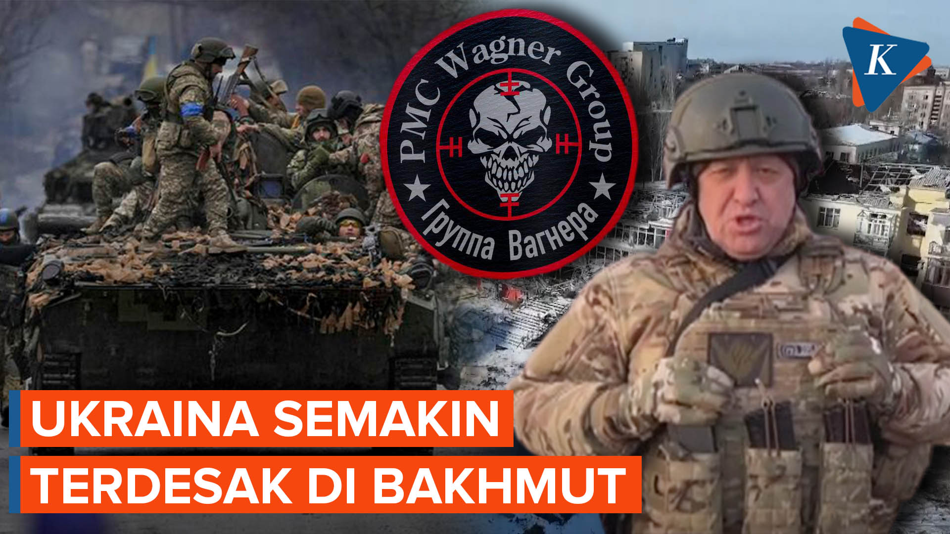 Tentara Bayaran Grup Wagner Rusia Kepung Bakhmut di Ukraina Timur