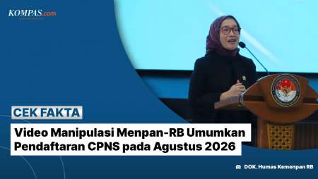 Video Manipulasi Menpan-RB Umumkan Pendaftaran CPNS Pada Agustus 2026