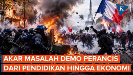 Duduk Perkara Demo Perancis, Berawal Dari Keluhan Pelajar Hingga Berujung Ricuh