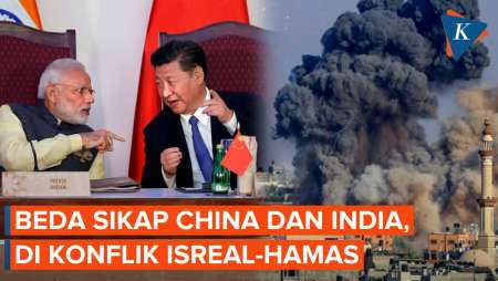 Perang Israel-Hamas Jadi Ujian Diplomasi bagi China dan India