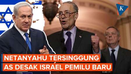 Senat AS Desak Israel Adakan Pemilu Baru, Netanyahu: Kami Bukan 