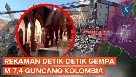 Gempa Bumi M 7,4 Guncang Kolombia, 111 Warga Tewas 