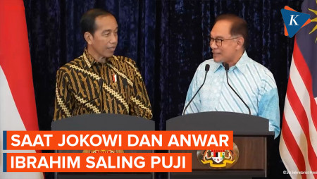 Saat Jokowi dan Anwar Ibrahim Saling Menyebut Sahabat Satu Sama Lain