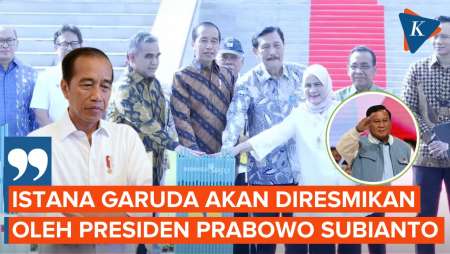 Jokowi Lebih Dulu Resmikan Istana Negara IKN, Istana Garuda akan Diresmikan Prabowo