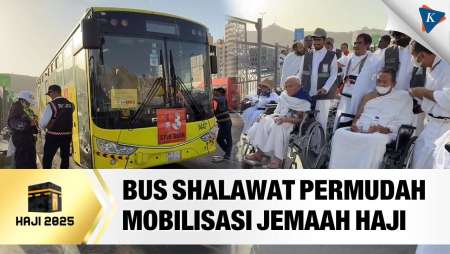 Bus Shalawat Beroperasi 24 Jam, Layani  Mobilisasi Calon Haji di Tanah Suci