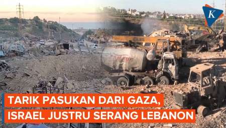 Tarik Pasukan Dari Gaza, Israel Tetap Serang Lebanon
